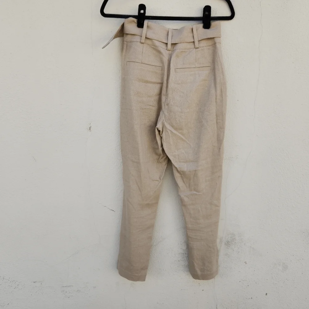 Anine Bing Elyse Trouser in Oat